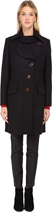 Vivienne Westwood Women's Classic Melton Love Coat Navy 40 | eBay