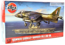 Airfix Hawker Siddeley Harrier GR.1/AV-8A 1:72 Scale Model Airplane Kit A04057A