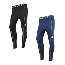 RunFlyte Men's Flyte Compression Training Tights Pants Yoga Running Fitness Gym