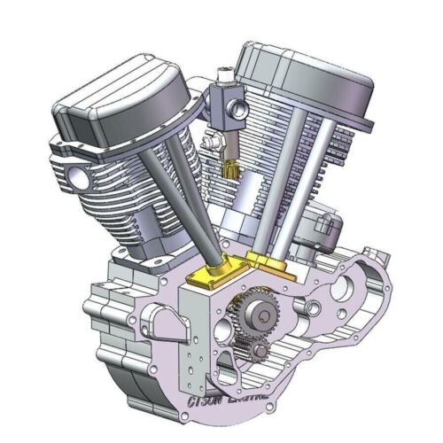 CISON FG-VT9 9cc V-twin V2 Engine Four-stroke Air-cooled Motorcycle RC Gasoline - Picture 8 of 11