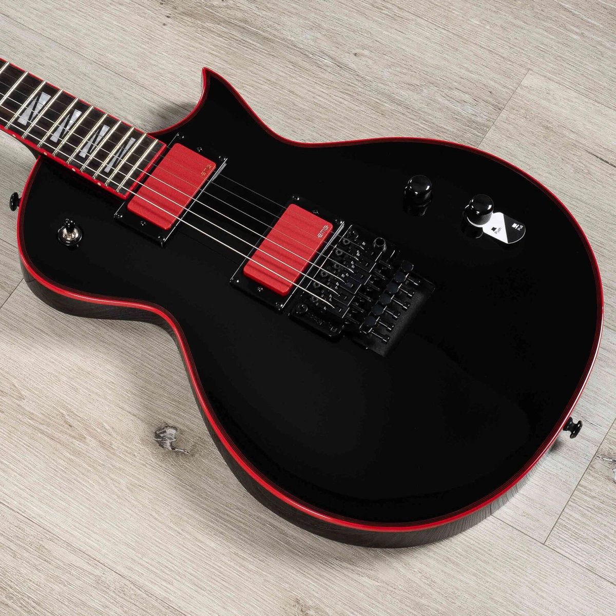 ESP LTD Gary Holt GH 600 Guitar Macassar Ebony Fretboard Black B STOCK