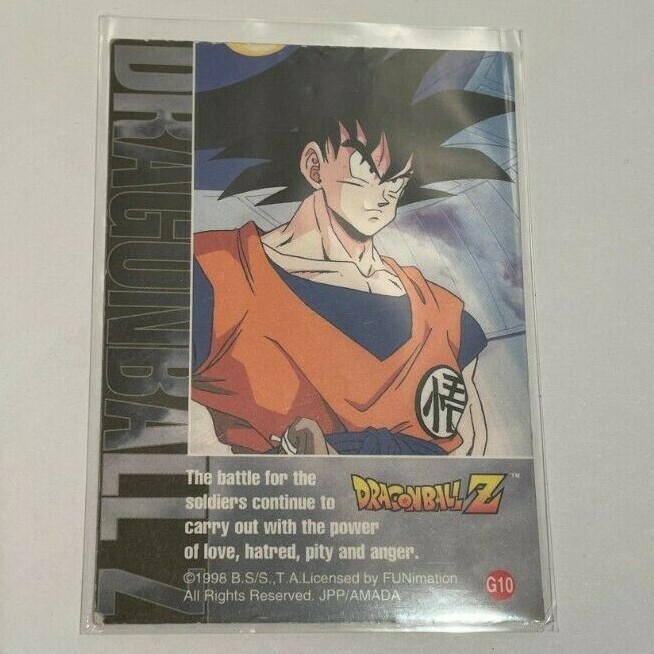 Dragon Ball Z 1998 Trading Cards Series 2 GOLD Chase Cards 1
