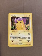 Pikachu [Shadowless Red Cheeks] #58 Prices | Pokemon Base Set | Pokemon  Cards