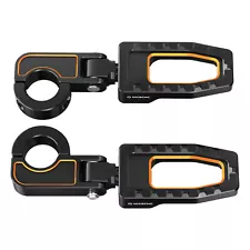 Engine Crash Foot Peg Mount Footrest For Harley Tri Glide Ultra FLHTCUTG 16-23