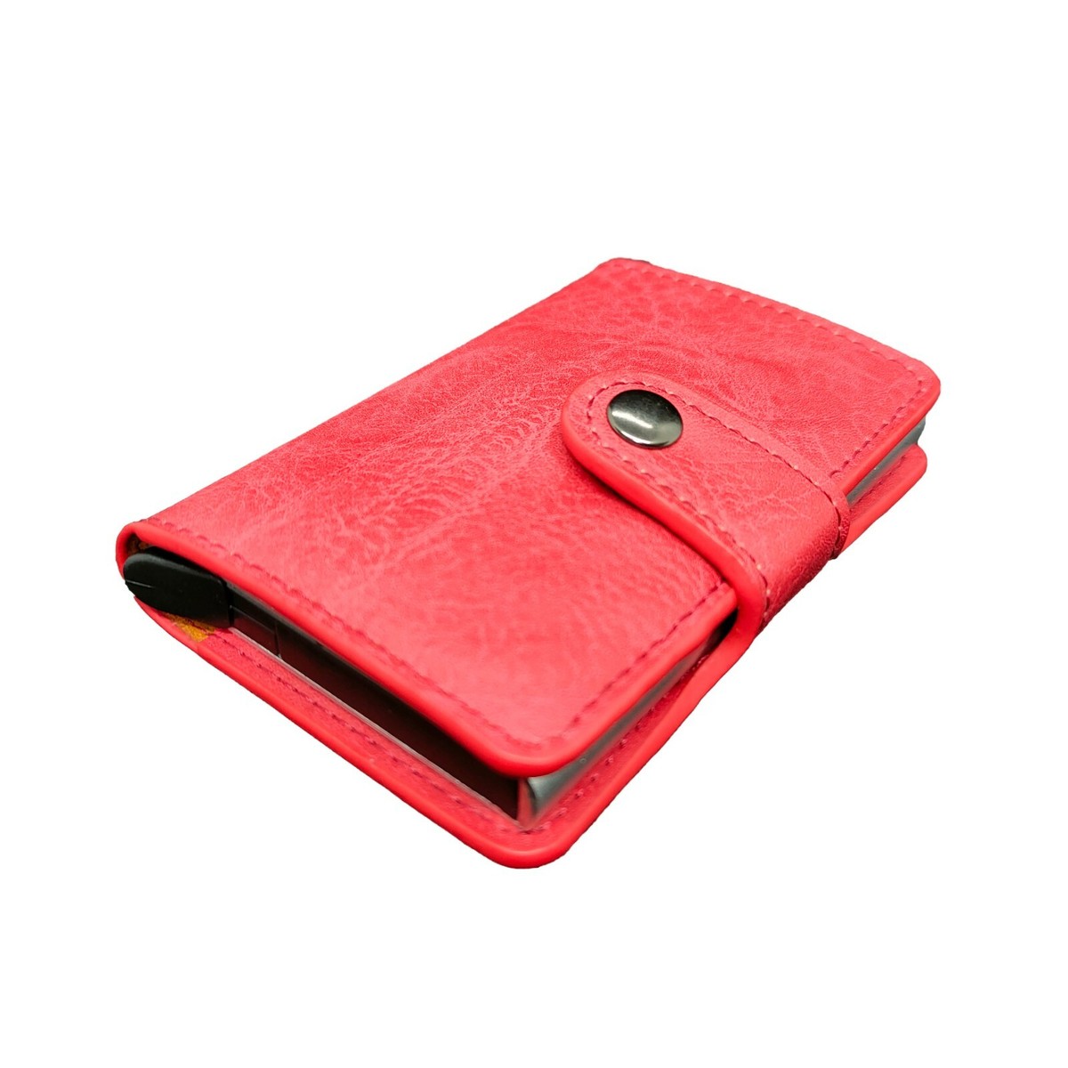 Portacarte Mini Slim AUNMAS - Portafoglio RFID Per 26 Carte, Pelle PU, Design Compatto Unisex - Foto 5