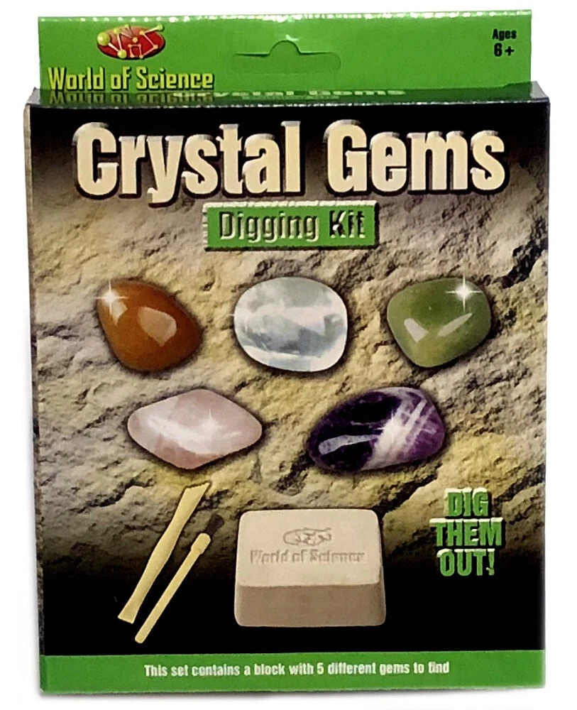 Crystal gems sale digging kit