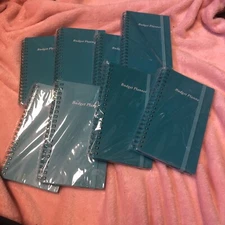 8 - Budget Planner Teal, A6 Expense Budget Tracker 3.75 X 6.75 Inch Budget Book
