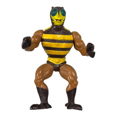 He Man MOTU Vintage Buzz Figur Mattel 1983 Hong Kong