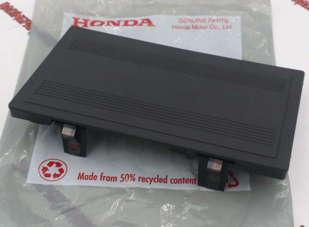 OEM Honda Double Din Radio Block Off Delete Plate Cover 99-00