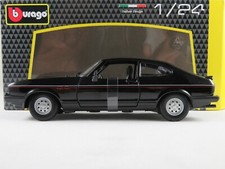 Bburago 18-21093 Ford Capri MK III 2.8 Injection (1982) in schwarz 1:24 NEU/OVP