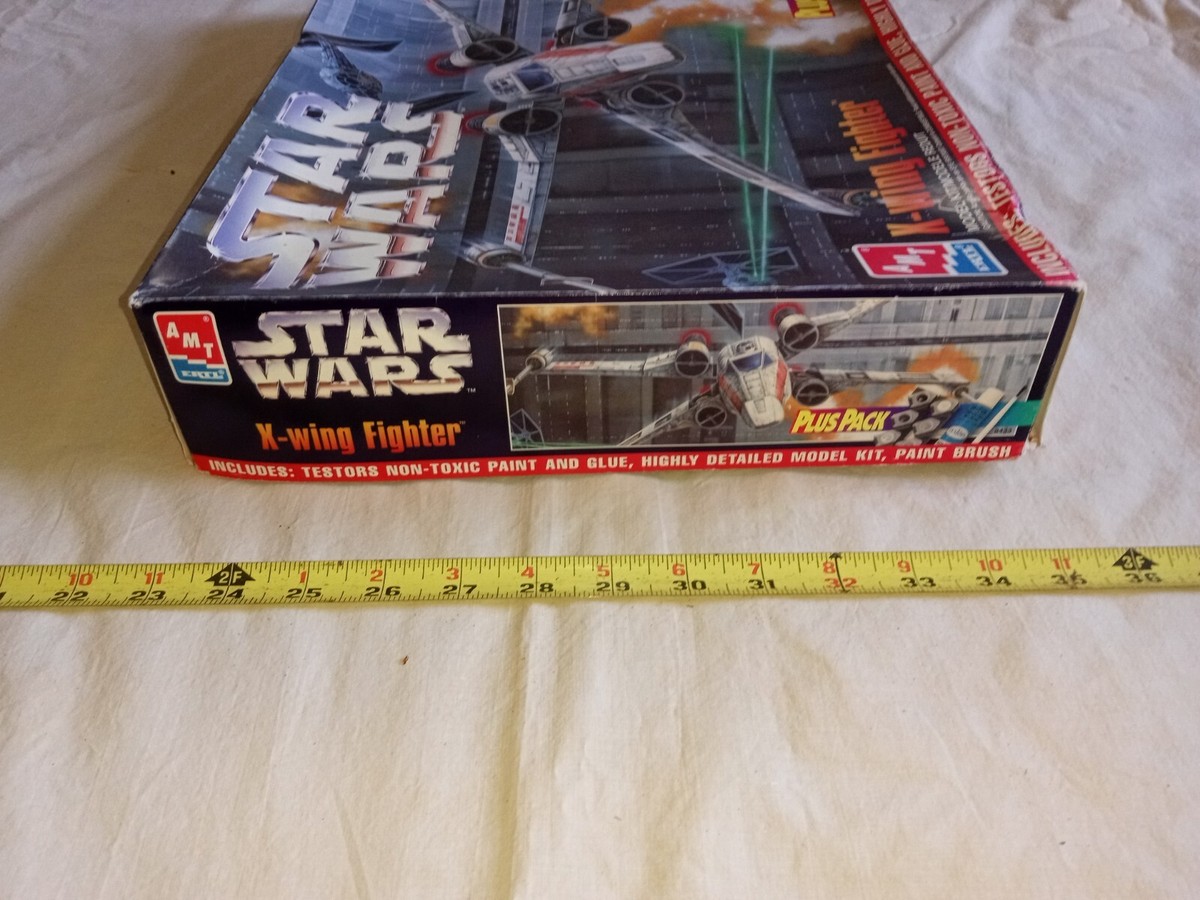 特撮 amt X-WING Fighter Plus Pack Star Wars X-Wing Fighter Plus Pack Model Kit #8433 1997 AMT