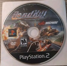 Roadkill PlayStation 2 PS2 Game Disc Only Scratched Needs Buffed