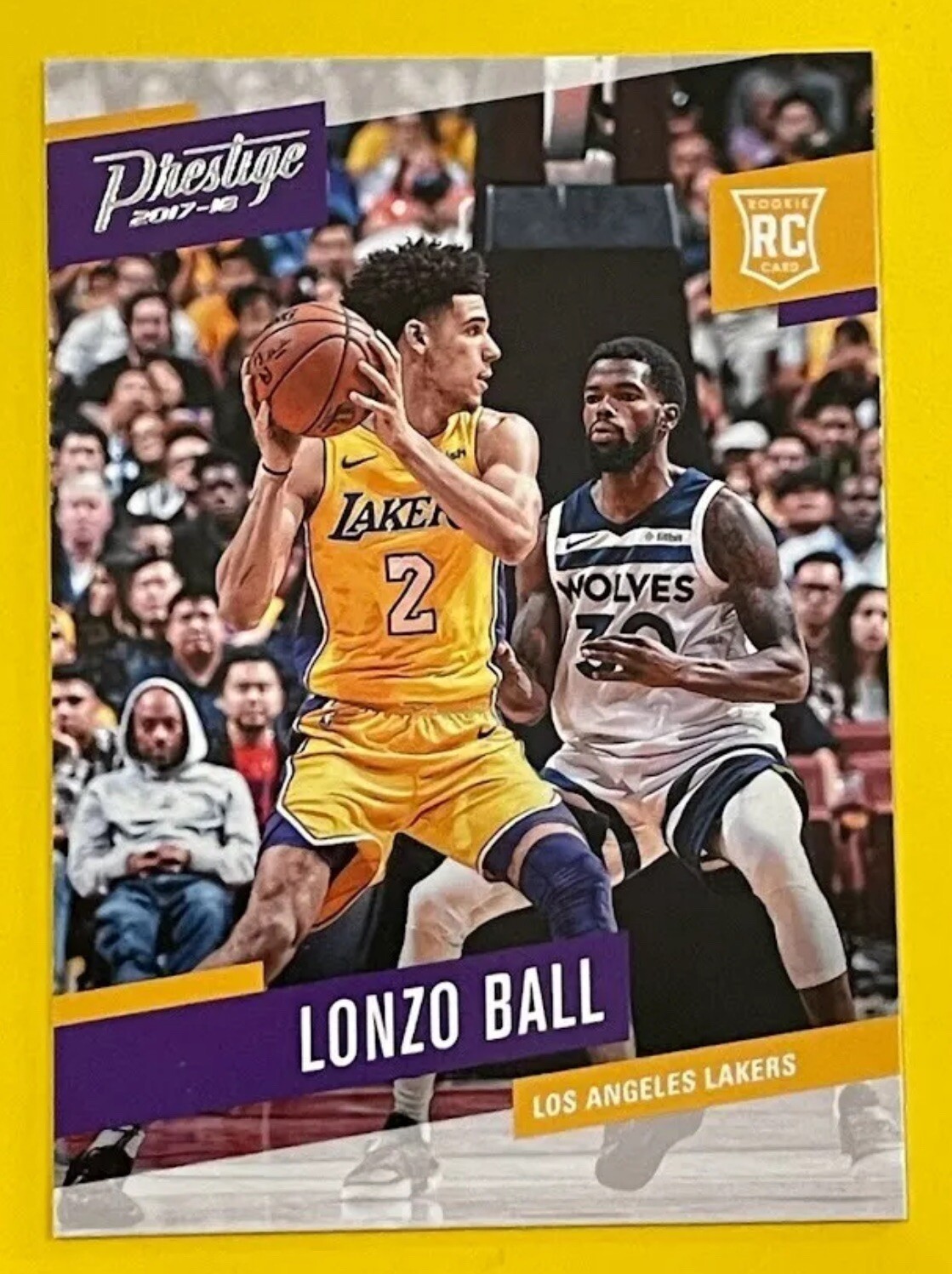 2017-18 Panini Prestige #152 Lonzo Ball RC