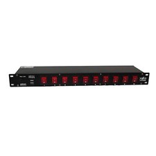 Xstatic X-PC10USB 10 Outlet AC Switch Panel Power Conditioner w/USB Charging