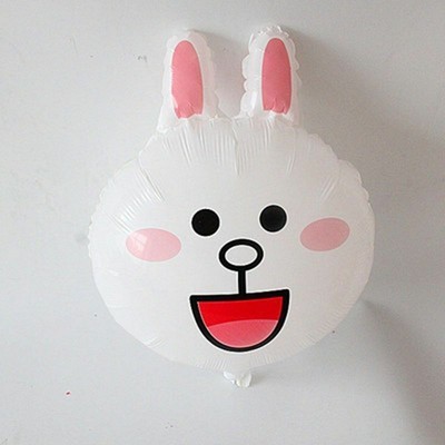 bunny head balloons easter