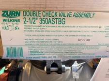 Zurn 212-350ASTBG - 2-1/2'' 350AST Double Check Backflow Preventer (NEW)