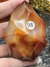 Natural Carnelian  flame Druzy  vugs L@@K Free ship & Gift