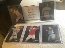 2021 Topps Chrome Black Complete Set RC Kelenic, Adell, Trout, Ohtani, Judge, ++