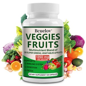 Fruit Gélules végétales Digestion moins de gaz Bombardement métabolisme 120 CT