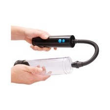 Shots Pumped Extreme Power Rechargeable Automatic penis-pump Clear