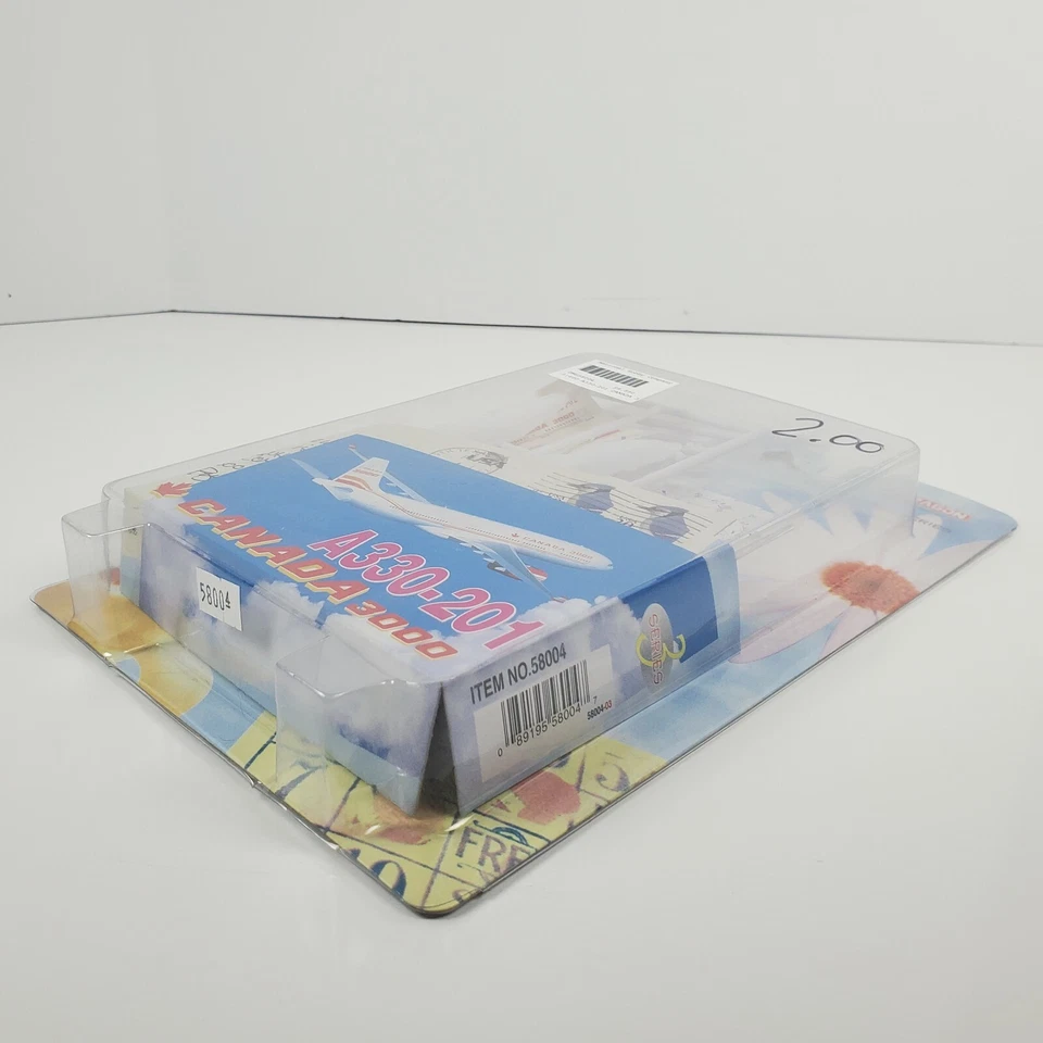 Vintage Dragon Wings Model Airplane Kit Canada 3000 Airbus A330-201 1/400 1997 - Image 3 of 4