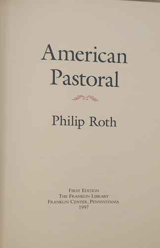 Philip Roth Signed American Pastoral Franklin Library Limited First Edition - Picture 8 of 8
