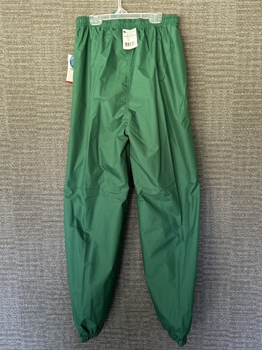 Pantaloni Spirit Scuola nuovi con etichette vintage anni '90 HOLLOWAY Track Jogger Windbreaker (Verde Kelly) - Foto 4 di 5