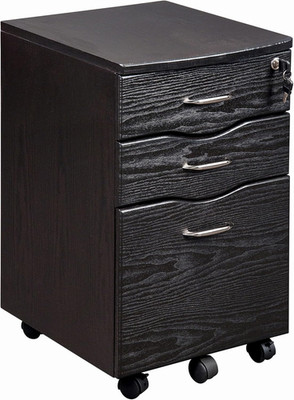 3 Drawer Rolling File Cabinet with Lock, under Desk File Cabinet with Wheels, Pr