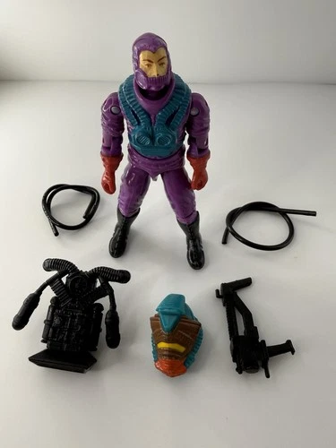 Vintage Hasbro GI Joe TOXO-VIPER 1988 Action Figure w/Backpack, Gun, Mask, Hose