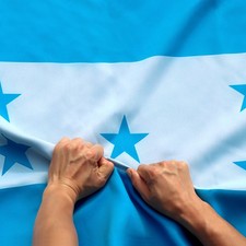 Anley Rip-Proof Double Sided 3-Ply Honduras Flag 3x5 Ft Honduran National Flags