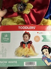 Halloween Costume Girl Toddler Disney Snow White Size 2T New
