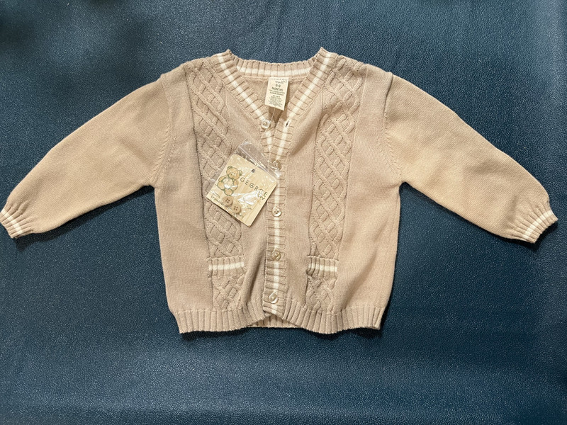 GEORGE Baby Organic - 6-9 months baby sweater - w/tags
