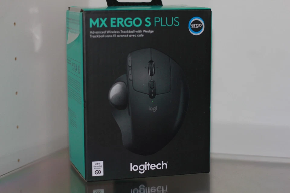 🔥Logitech MX ERGO S PLUS Wireless Trackball Mouse (910-007247) BRAND NEW - Image 2 of 4