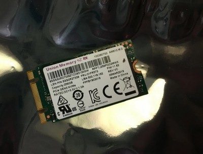 UNION MEMORY 256GB PCIE GEN3 NVME SSD - GREEN