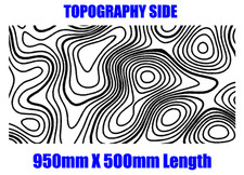 TOPOGRAPHY  2 x SHEET STICKERS GRAPHICS DECALS CAMPERVAN TOPOGRAPHIC 2