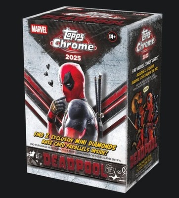 Topps Chrome Deadpool 2025 Value Box OVP sealed