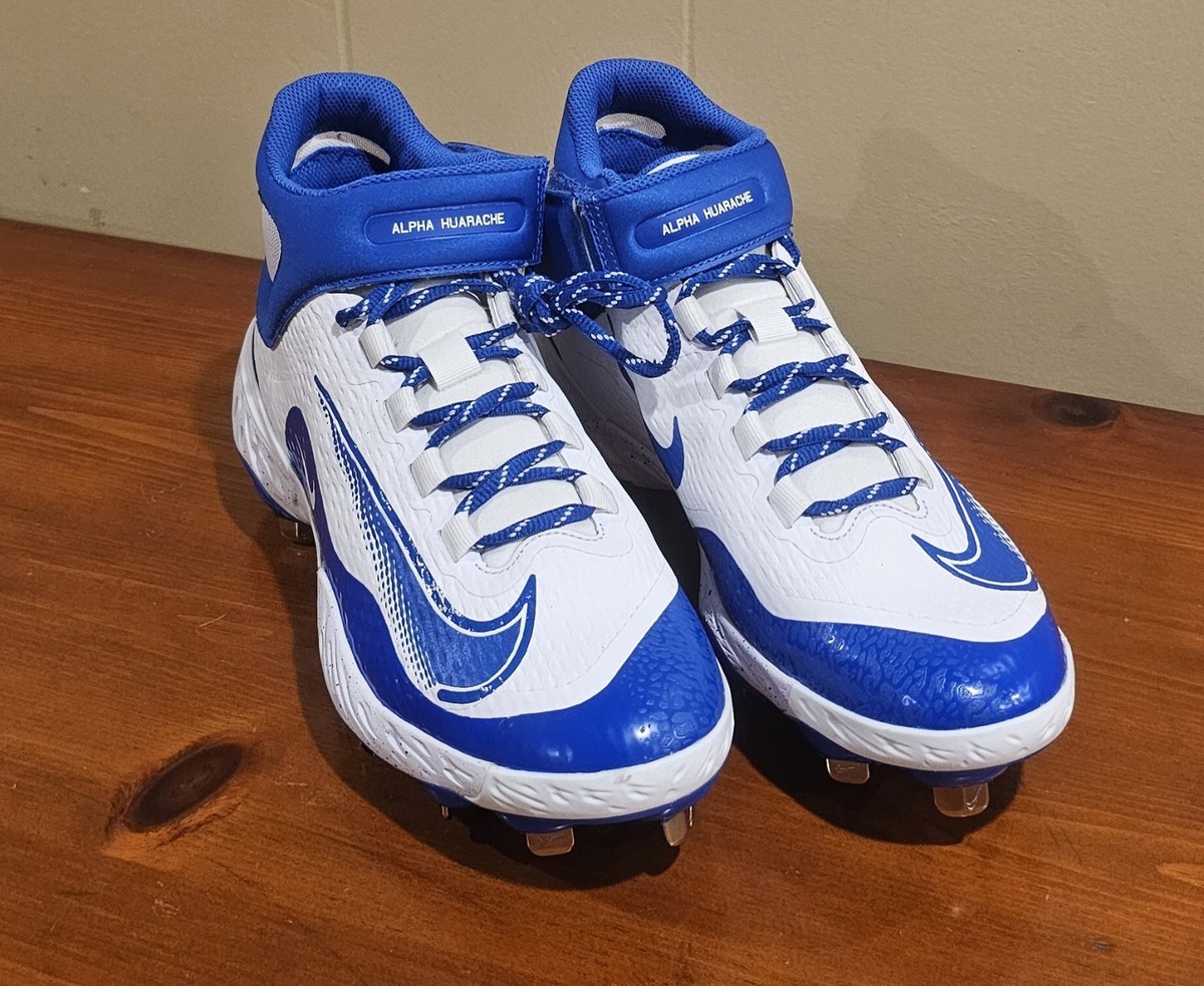 Size 8 Nike Alpha Huarache Elite 4 Mid Baseball Cleats Men  display picture 3