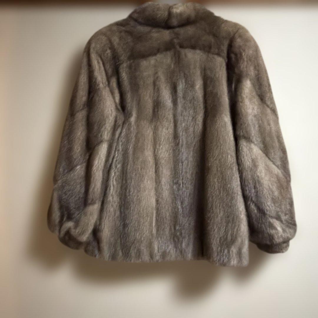 Excellent condition Real Fur Jacket Outer Mink Br… - image 6