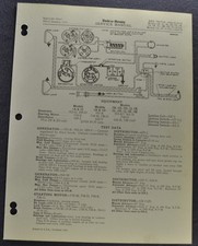 1932 1933 1934 1935 REO Truck 4 & 6cyl Wiring Diagram Sheet Speedwagon