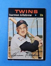 1971 TOPPS BASEBALL #550 HARMON KILLEBREW EX