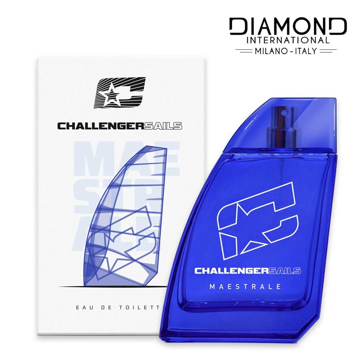 Profumo uomo Challenger Sails Maestrale Eau de Toilette fragranza uomo 100ml