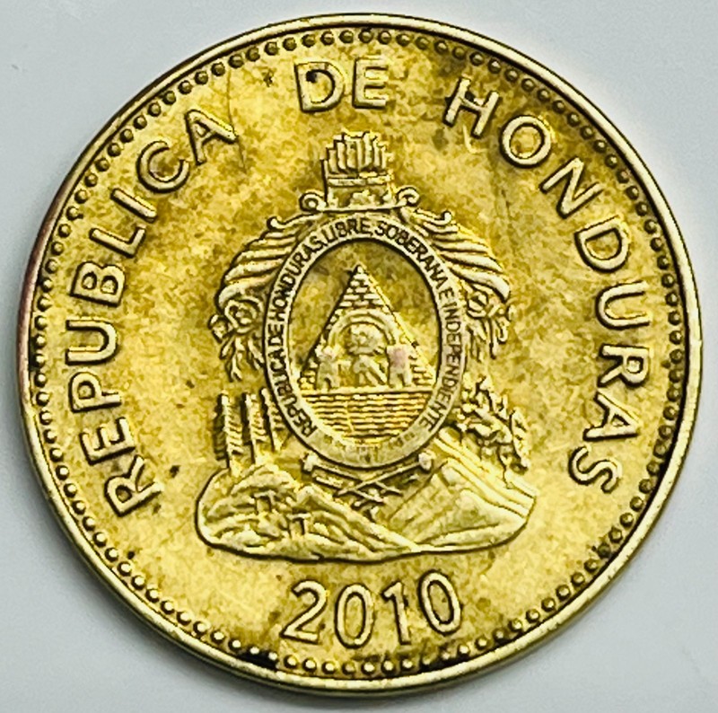 2010 Honduras 10 Centavos KM# 76.4 Circulated Condition