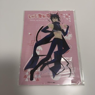 Shugo Chara! Large Acrylic Stand Black Lynx Newly Newly Drawn