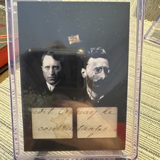2025 Pieces of the Past Roaring 20’s HEARST AND PULITZER Dual Handwritten RELIC