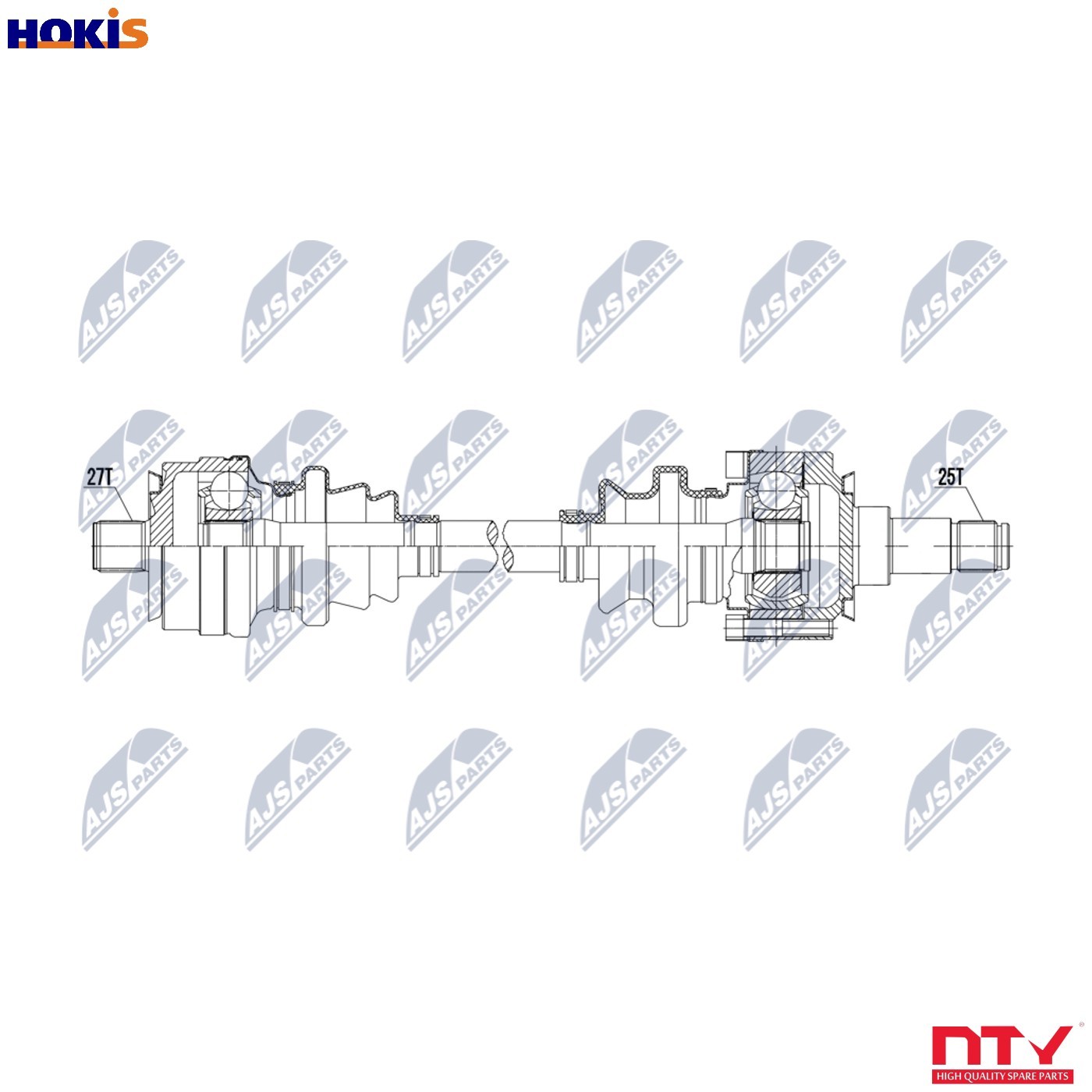 Driveshaft Rear L=R For Mercedes W123,S123,C123 76-, Sl C107 72- - Image 4