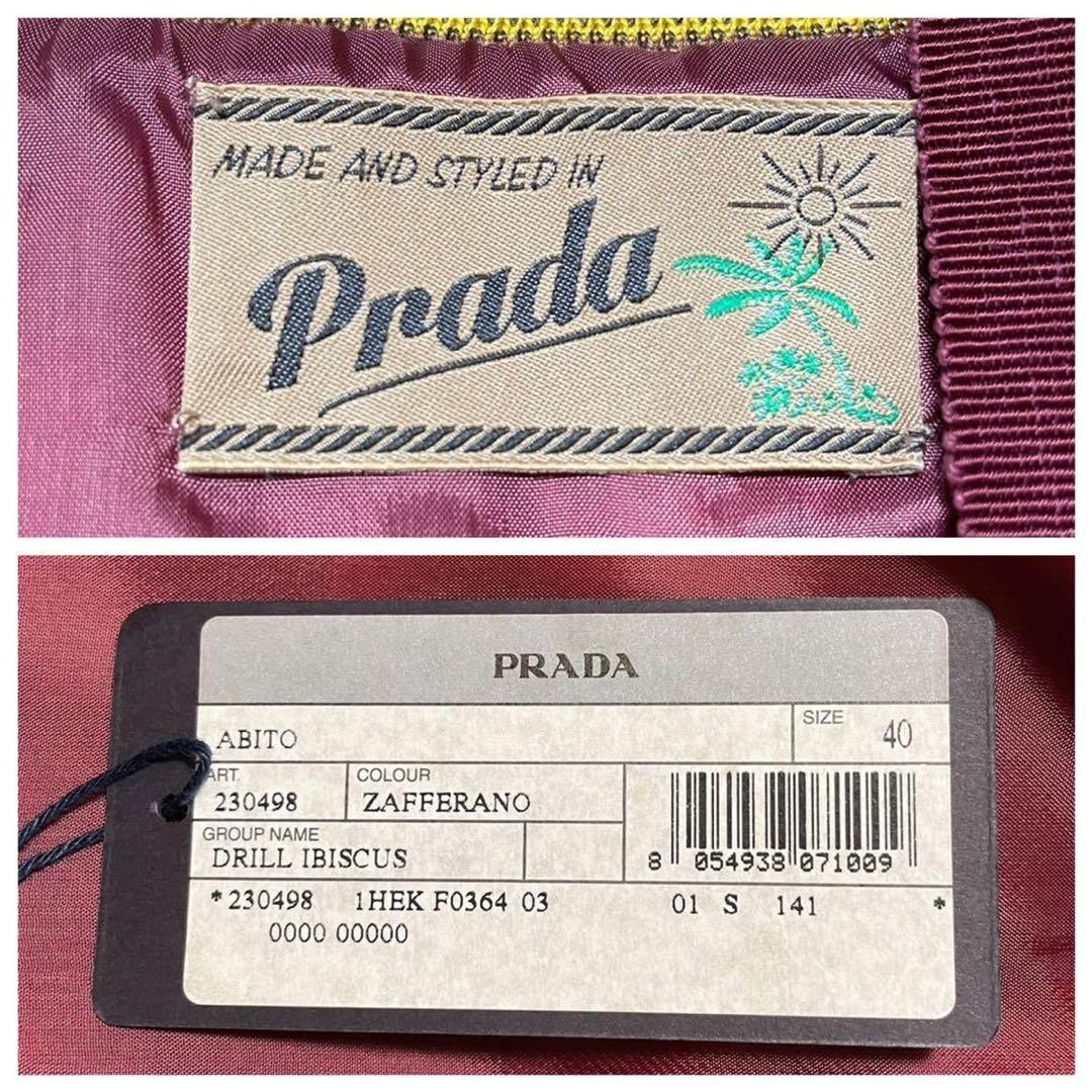 Authentic, new, with tags, Prada leaf pattern sle… - image 2