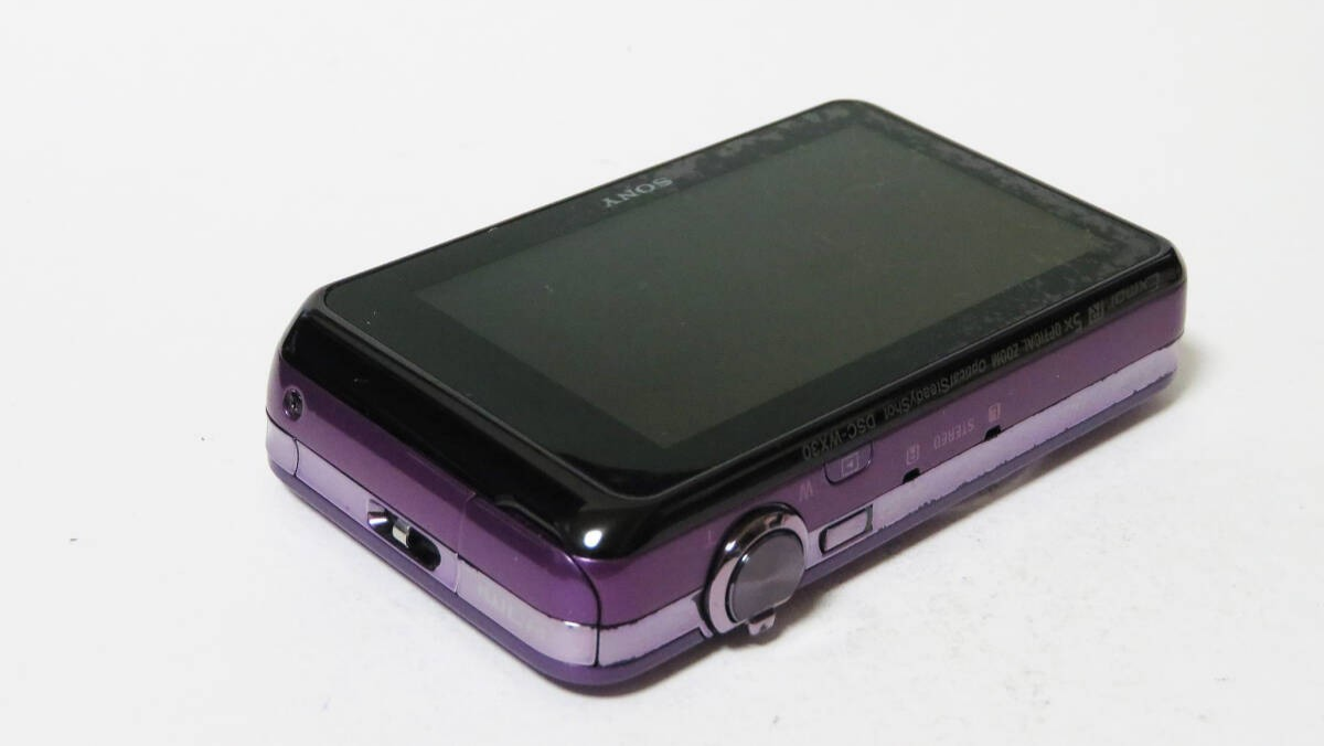 SONY Digital Camera Purple Cyber shot DSC-WX30 5.0x Optical zoom