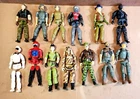 Vintage GI Joe Action Figures/ Unassembled Body Parts Bundle Lot 1980s