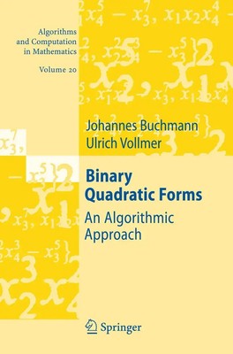 Ulrich Vollmer (u. a.) | Binary Quadratic Forms | Buch | Englisch (2007) | xiv