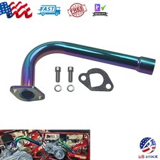 Upgrade Exhaust Pipe With Female Threaded For Predator 212cc 196cc Go Kart